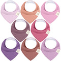 NR KEABABIES BABY BANDANA BIBS | 8-PACK | LILAC