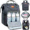 NR KEABABIES DIAPER BAG BACK PACK | MYSTIC GRAY