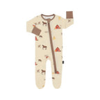 NR BELAN J FOOTED ZIPPER SLEEPER | HAY NEIGHBOR