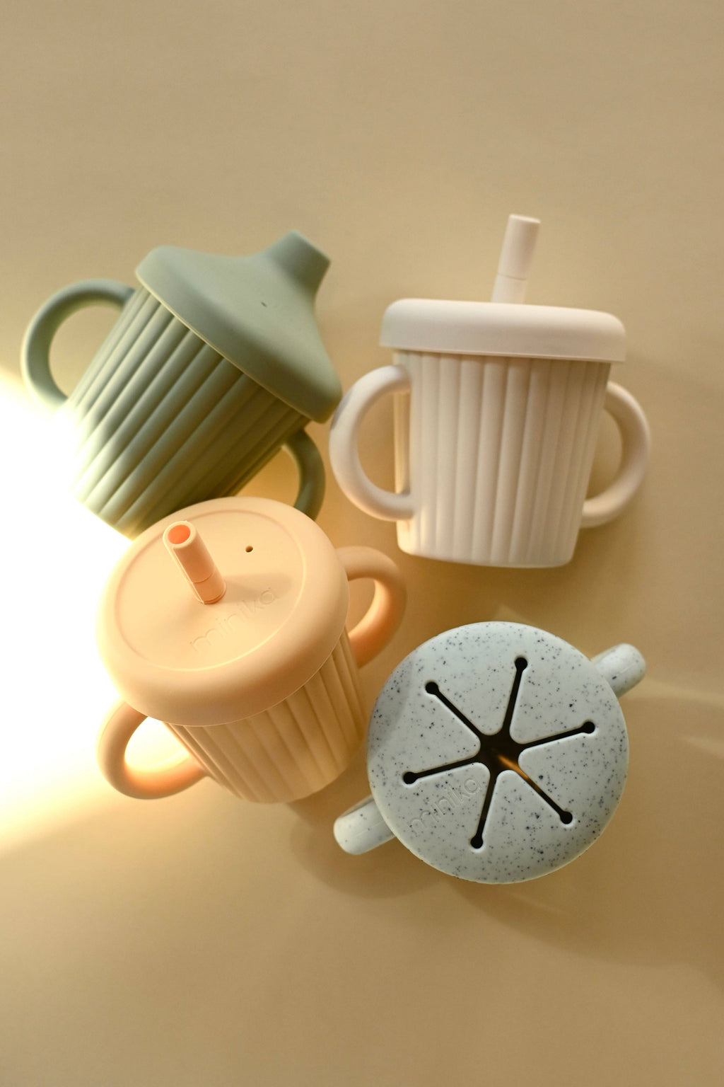NR MINIKA STAINLESS & SILICONE 3 IN 1 CUP | SUNSET
