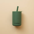 NR MINIKA STRAW CUP + LID | LEAF