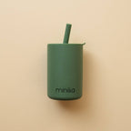 NR MINIKA STRAW CUP + LID | LEAF