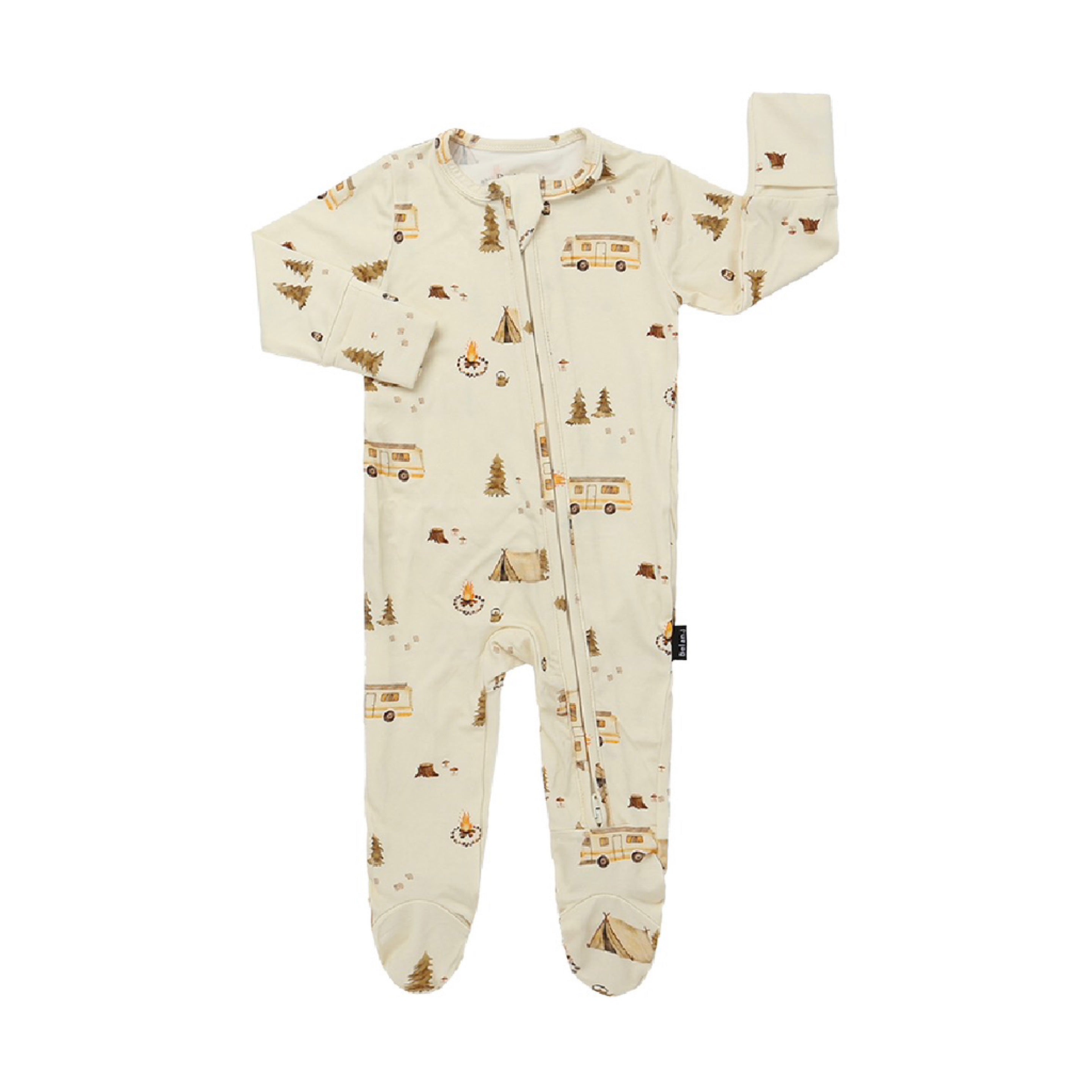 NR BELAN J DAY CAMP | FOOTED ZIPPER SLEEPER