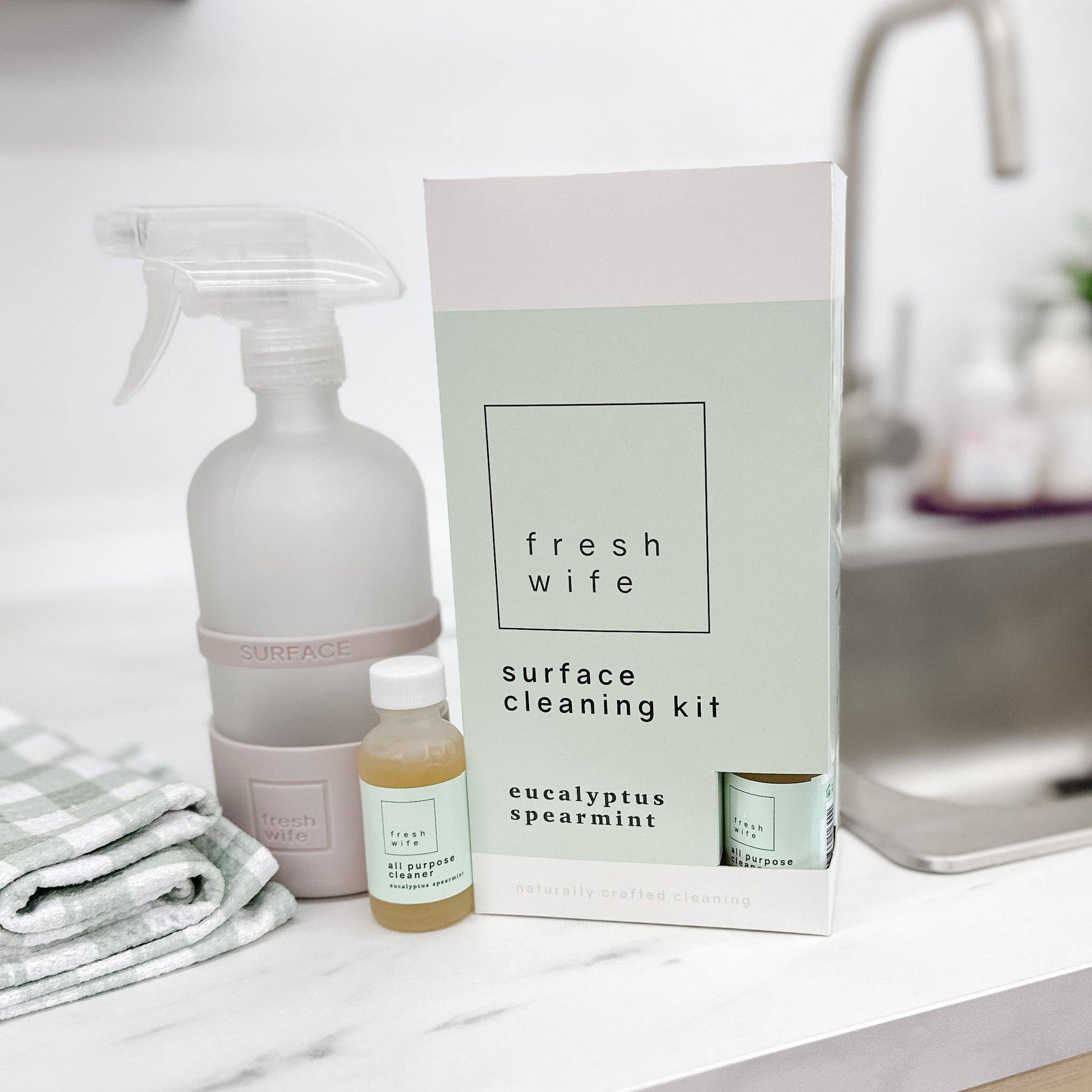 NR EUCALYPTUS SPEARMINT ALL PURPOSE CLEANER KIT
