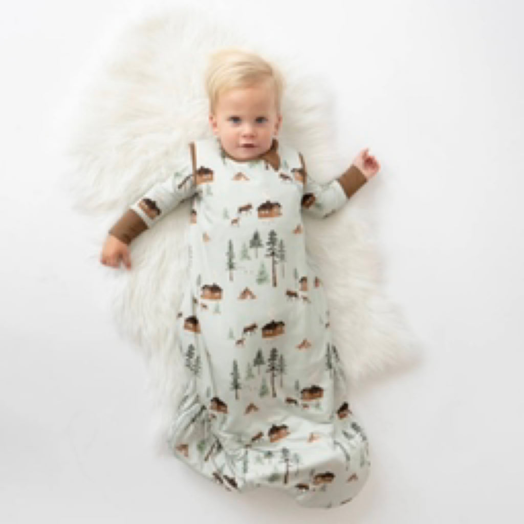 NR BELAN J | SLEEP BAG 1.0 TOG | MOOSE ON GREEN