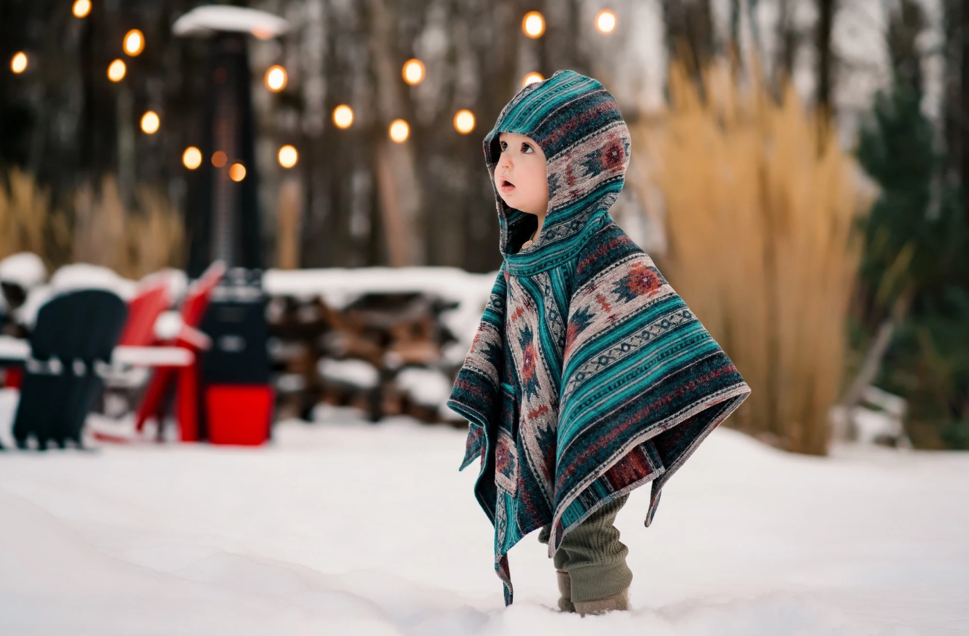 NR MINI PONCHO | SWITCHBACK