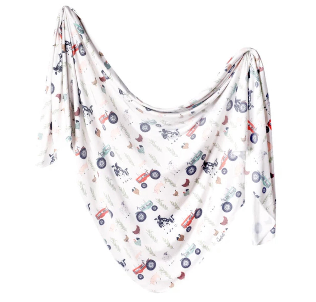NR COPPER PEARL SWADDLE BLANKET | FARMING JO