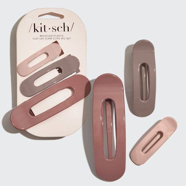 NR KITSCH FLAT LAY CLAW CLIP 3pc