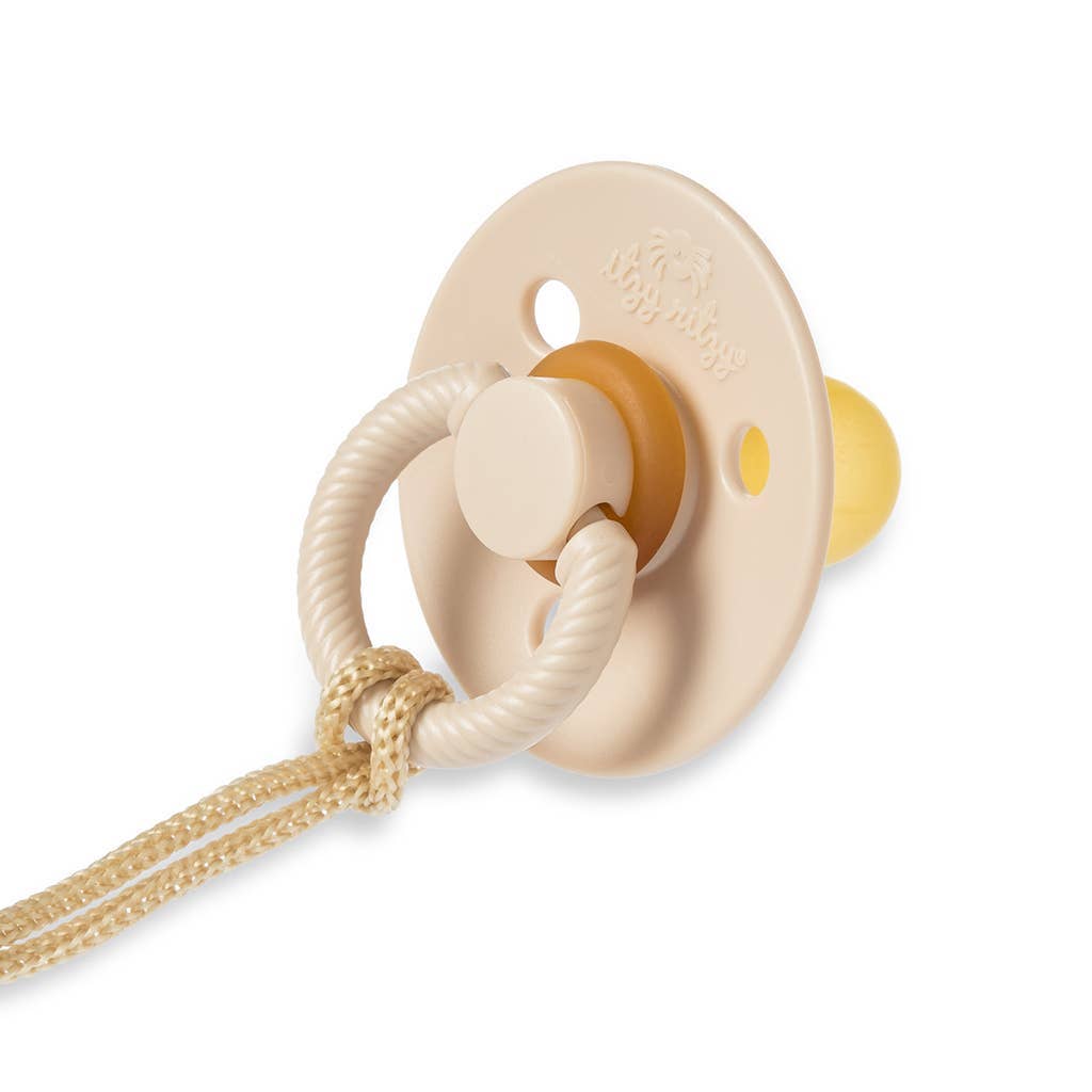 NR BITZY PAL NATURAL PACIFIER PLUSH | GOOSE