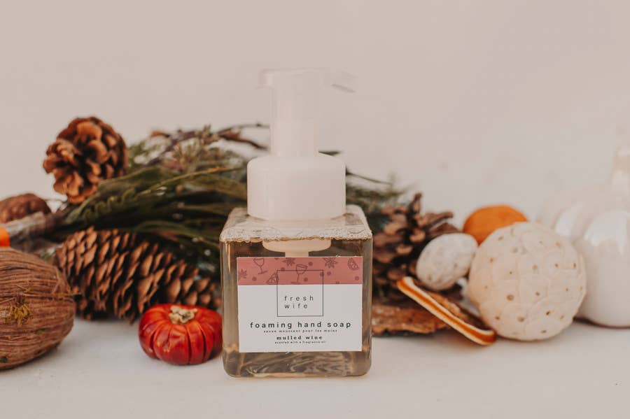 NR MULLED WINE FOAMING SOAP | FRESH WIFE SOAP CO.