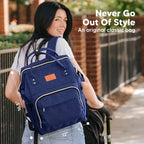 NR KEABABIES DIAPER BAG BACK PACK | MARINE BLUE