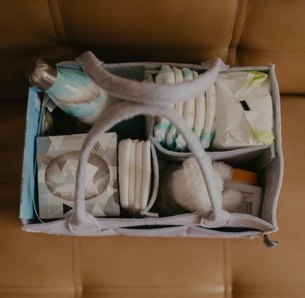 NR DIAPER CADDY | GREY