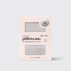 NR KITSCH KING SATIN PILLOWCASE | SILVER