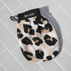 NR KITSCH EXFOLIATING GLOVE | LEOPARD