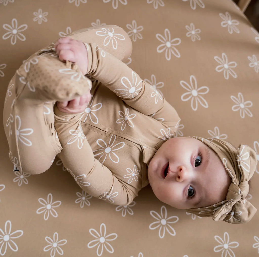 NR PIP + PHEE BAMBOO FOOTED SLEEPER | CAFE FLORAL LE