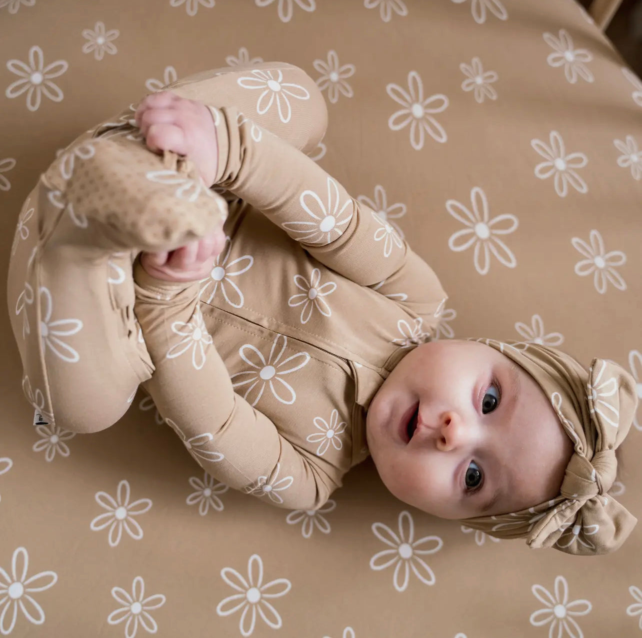 NR PIP + PHEE BAMBOO FOOTED SLEEPER | CAFE FLORAL LE