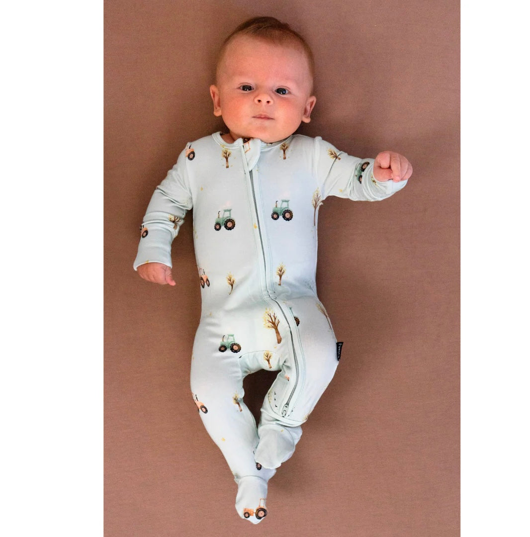 NR BELAN J FOOTED ZIPPER SLEEPER | TRACTOR