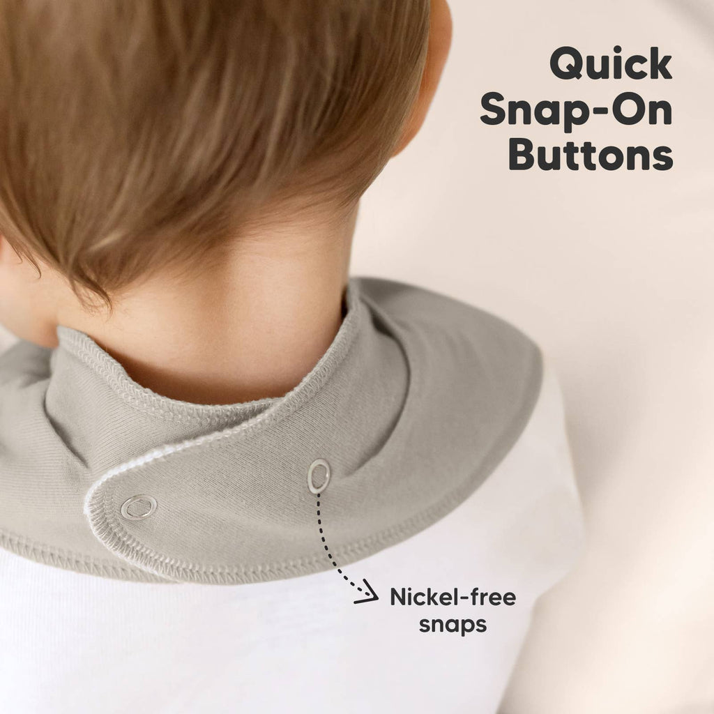 NR KEABABIES BABY BANDANA BIBS | 8-PACK | ROARSOME