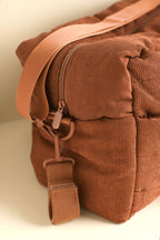 NR MINIKA DIAPER BAG | CORDUROY RUST