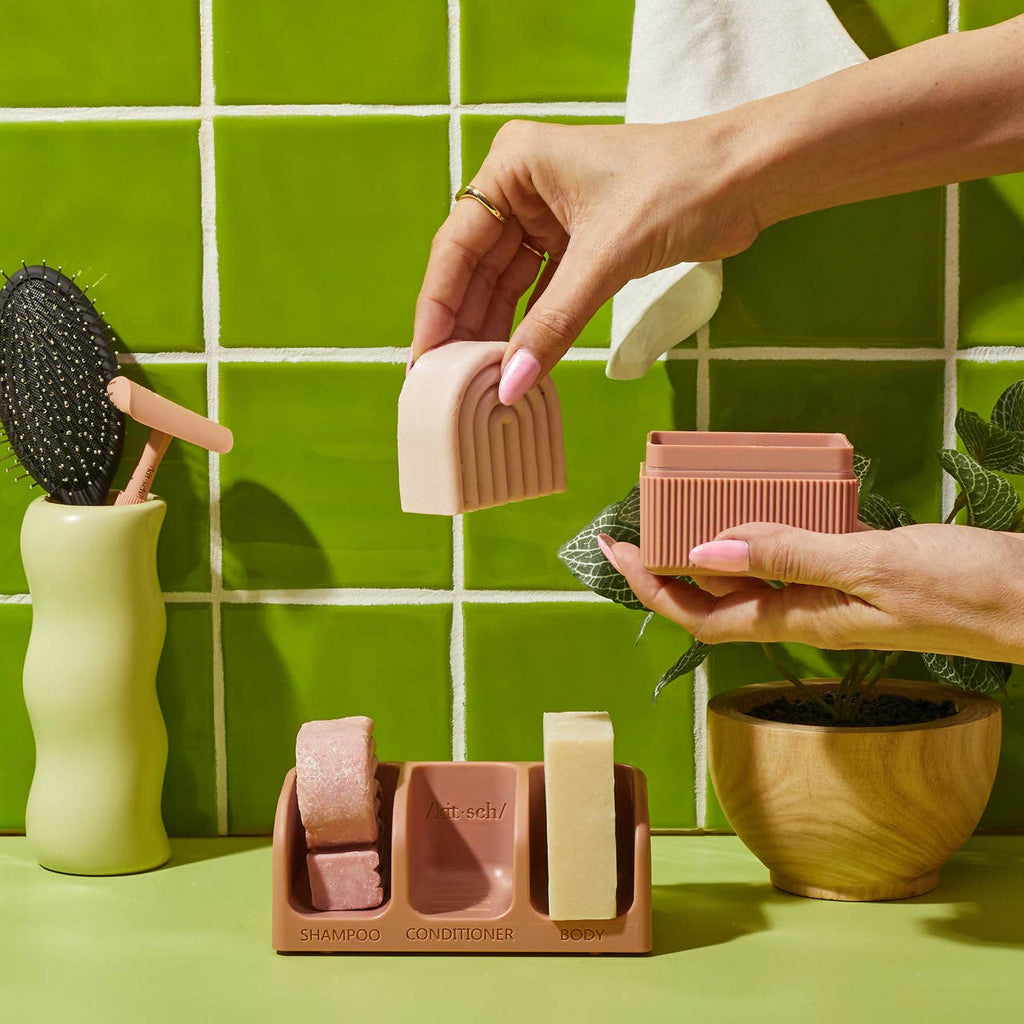 NR KITSCH SELF DRAINING SOAP DISH | TERRACOTTA