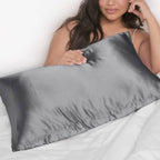 NR KITSCH KING SATIN PILLOWCASE | CHARCOAL