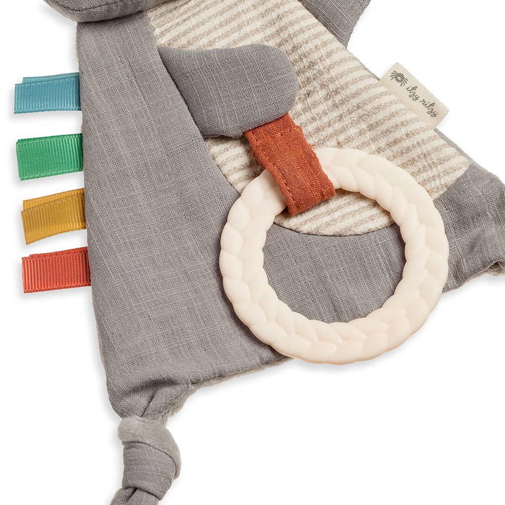 NR BITZY CRINKLE SENSORY TOY TEETHER | MALLARD