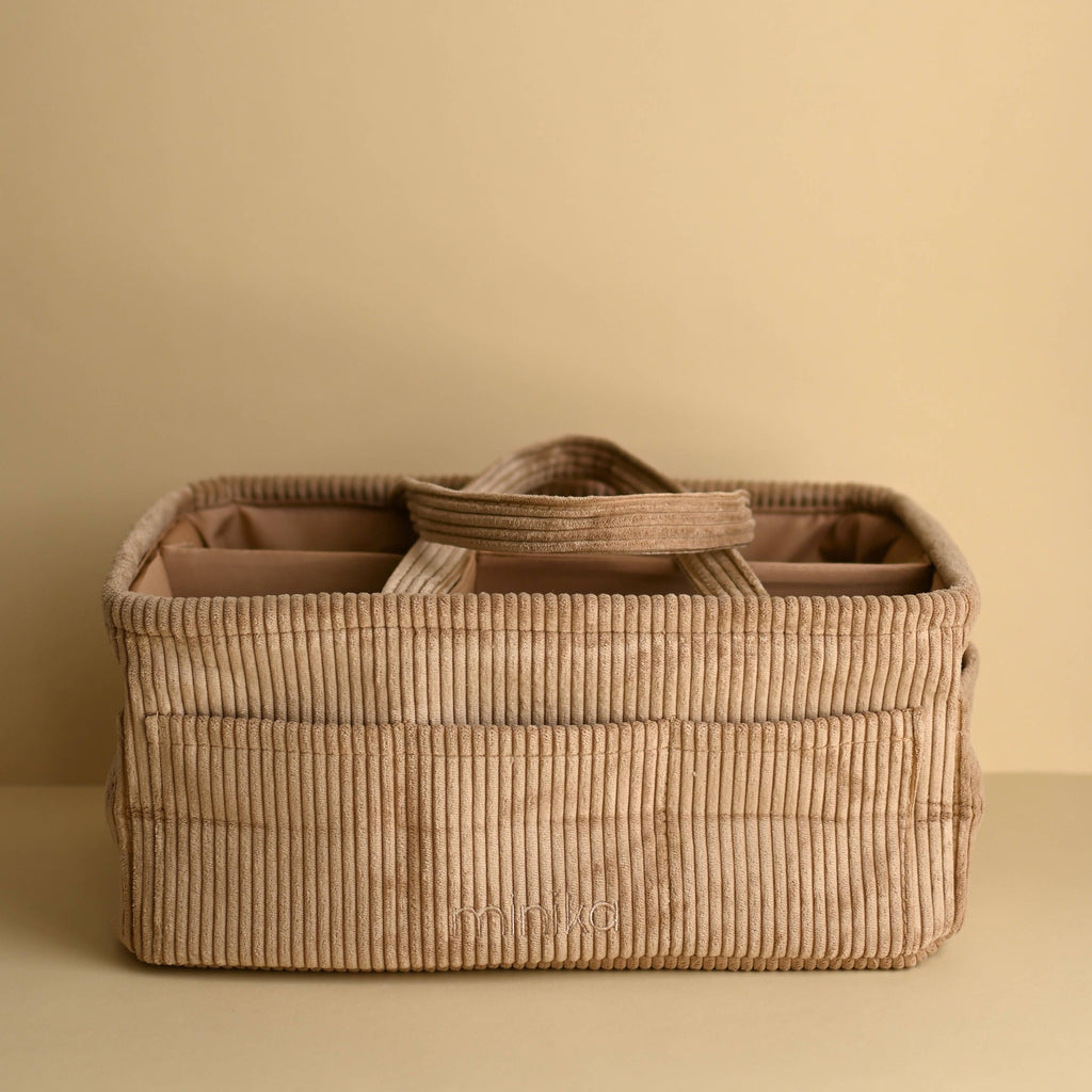 NR MINIKA DIAPER CADDY | ALMOND