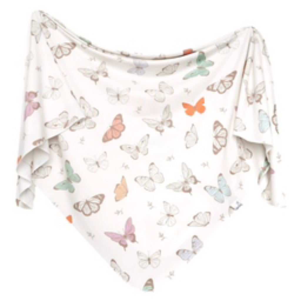 NR COPPER PEARL SWADDLE BLANKET | LUNA BUTTERFLY