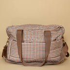 NR MINIKA DIAPER BAG | VICHY BROWN
