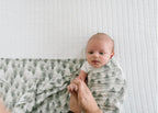 NR COPPER PEARL SWADDLE BLANKET | EVERGREEN