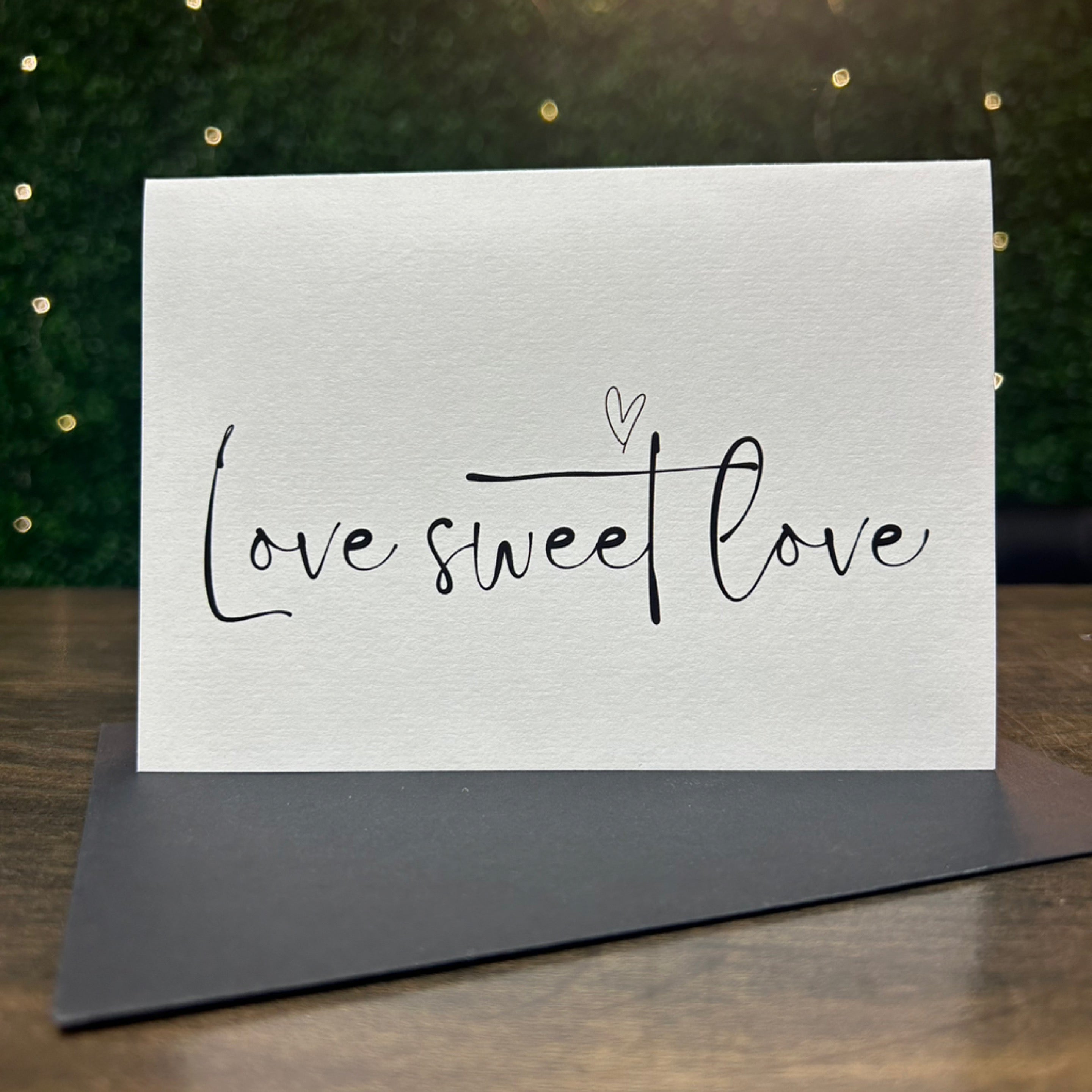 NR CARDS | LOVE SWEET LOVE