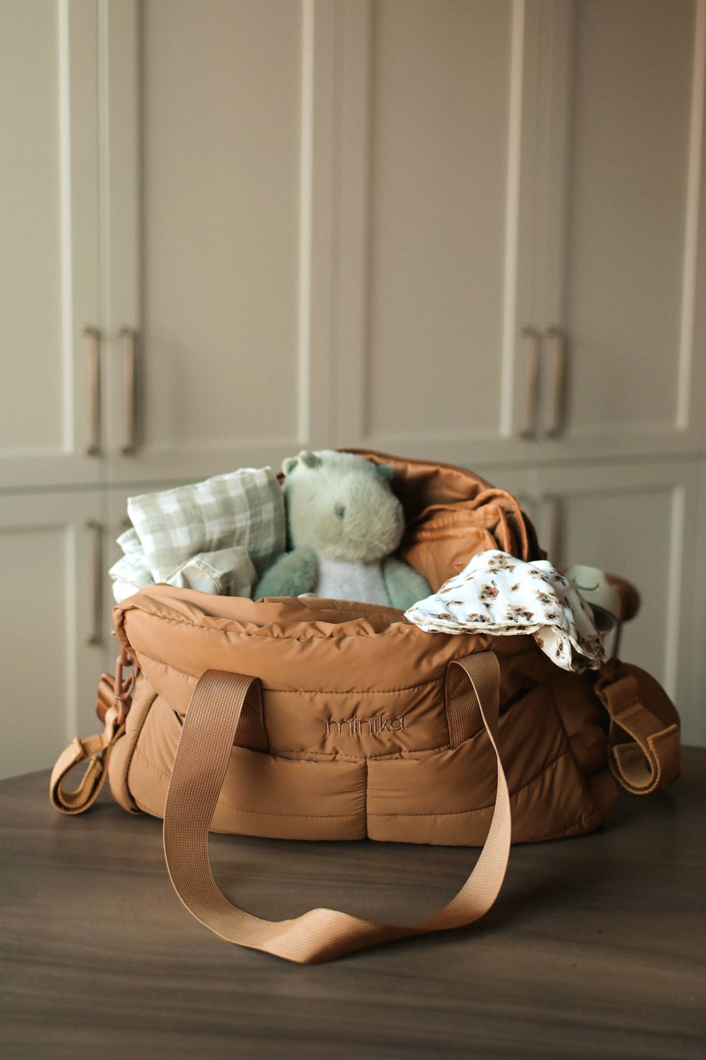 NR MINIKA DIAPER BAG | DIJON