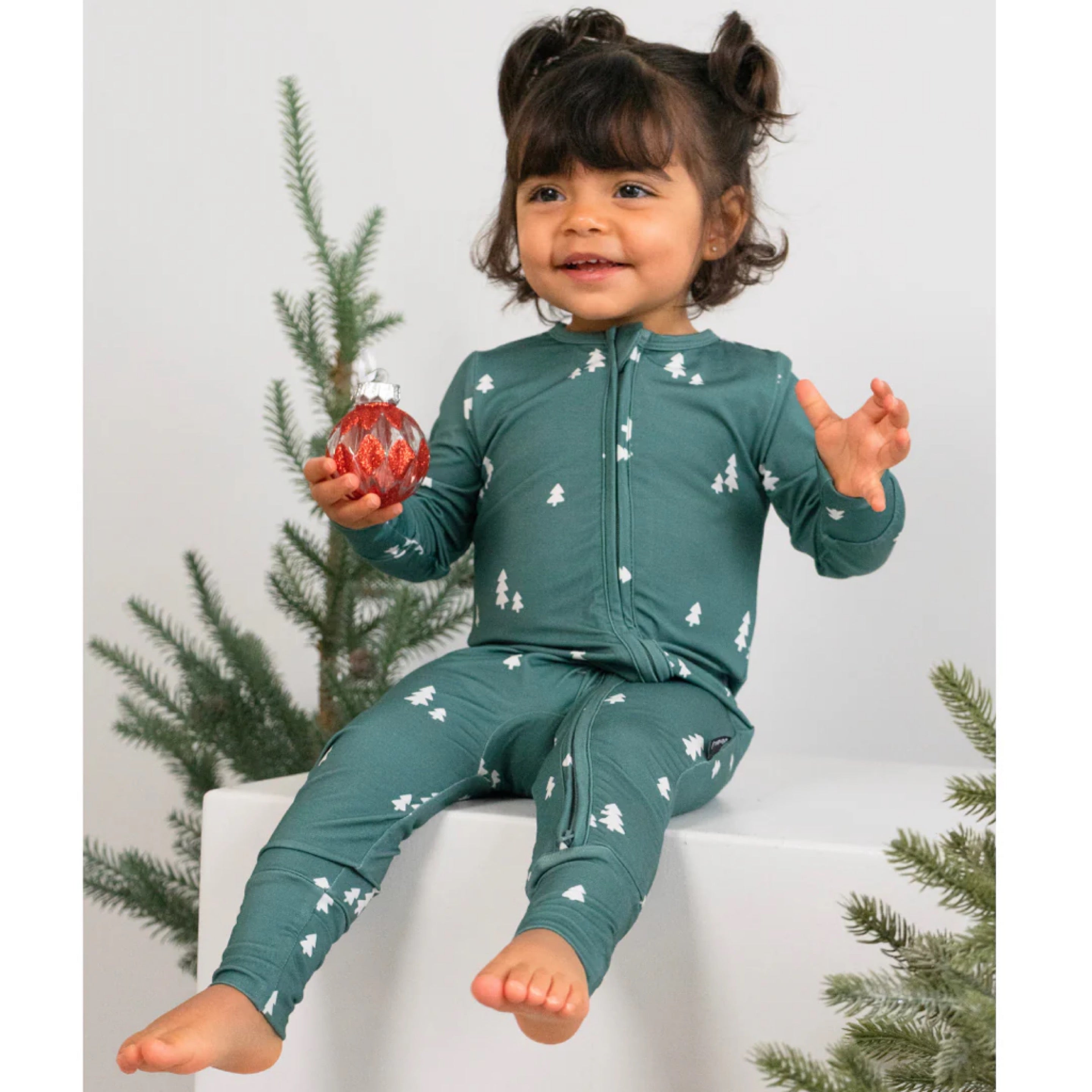 NR FOOTLESS ZIPPER SLEEPER | TINY TREES | BELAN J