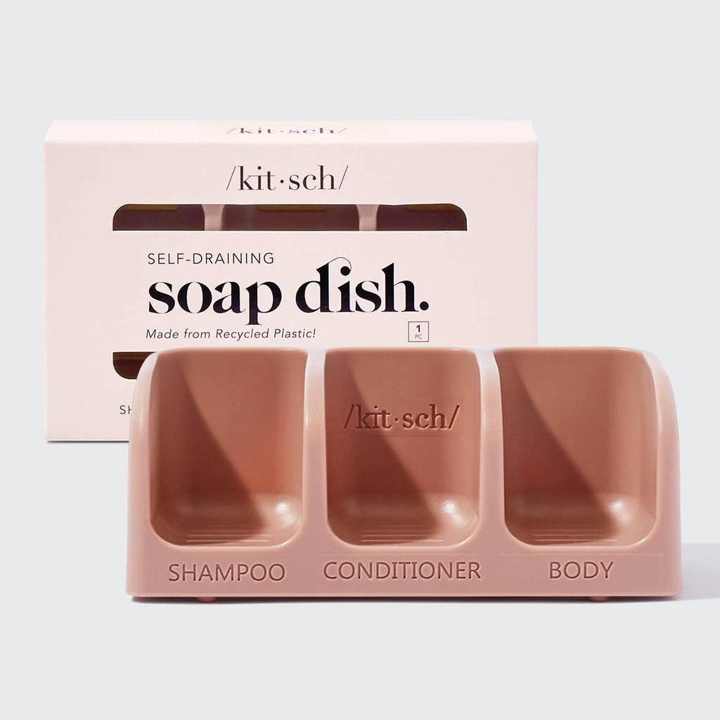 NR KITSCH SELF DRAINING SOAP DISH | TERRACOTTA