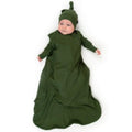 NR BELAN J | SLEEP BAG 1.0 TOG RIBBED | FOREST GREEN