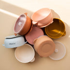 NR MINIKA SILICONE BOWL + LID | ICE
