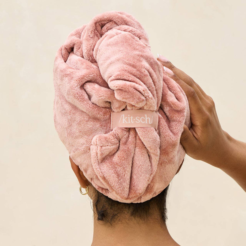 NR KITSCH PLUSH MICROFIBRE HAIR TOWEL TURBAN