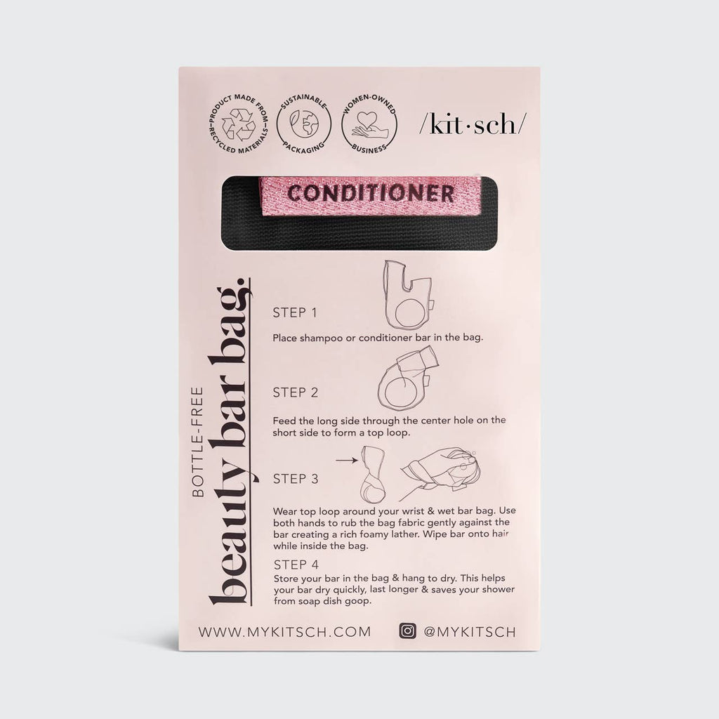 NR KITSCH CONDITIONER BEAUTY BAR BAG | BLACK