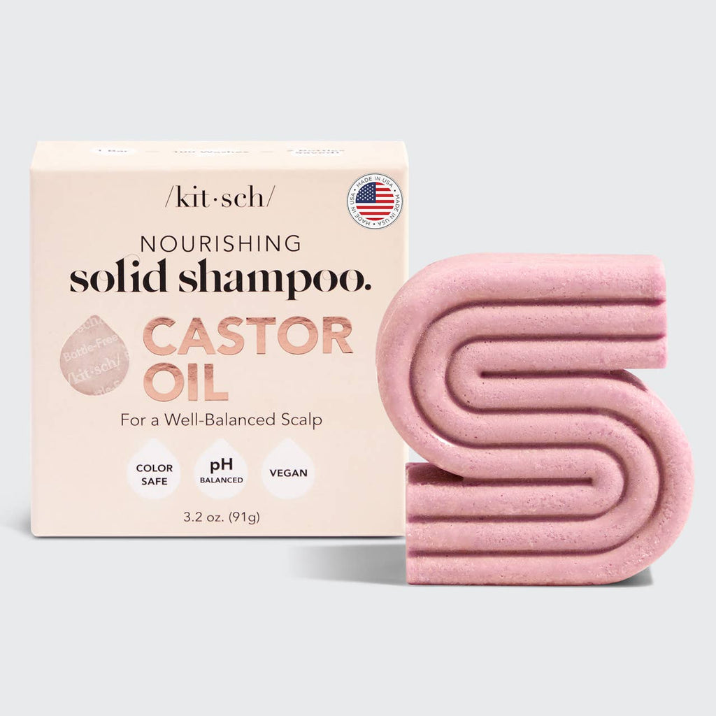 NR KITSCH SHAMPOO BAR CASTOR OIL | NOURISHING