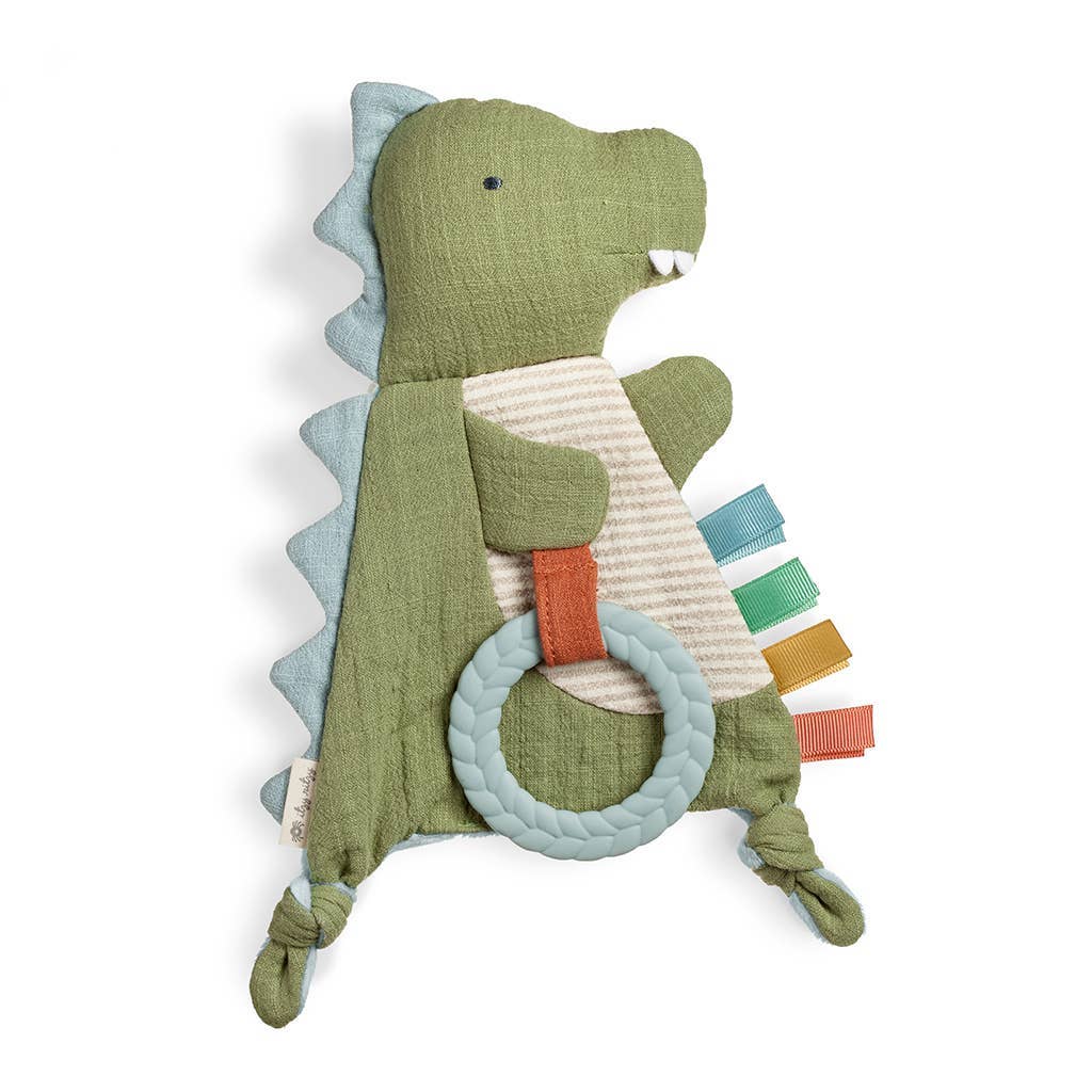 NR BITZY CRINKLE SENSORY TOY TEETHER | MALLARD