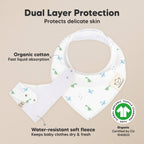 NR KEABABIES BABY BANDANA BIBS | 8-PACK | ROARSOME