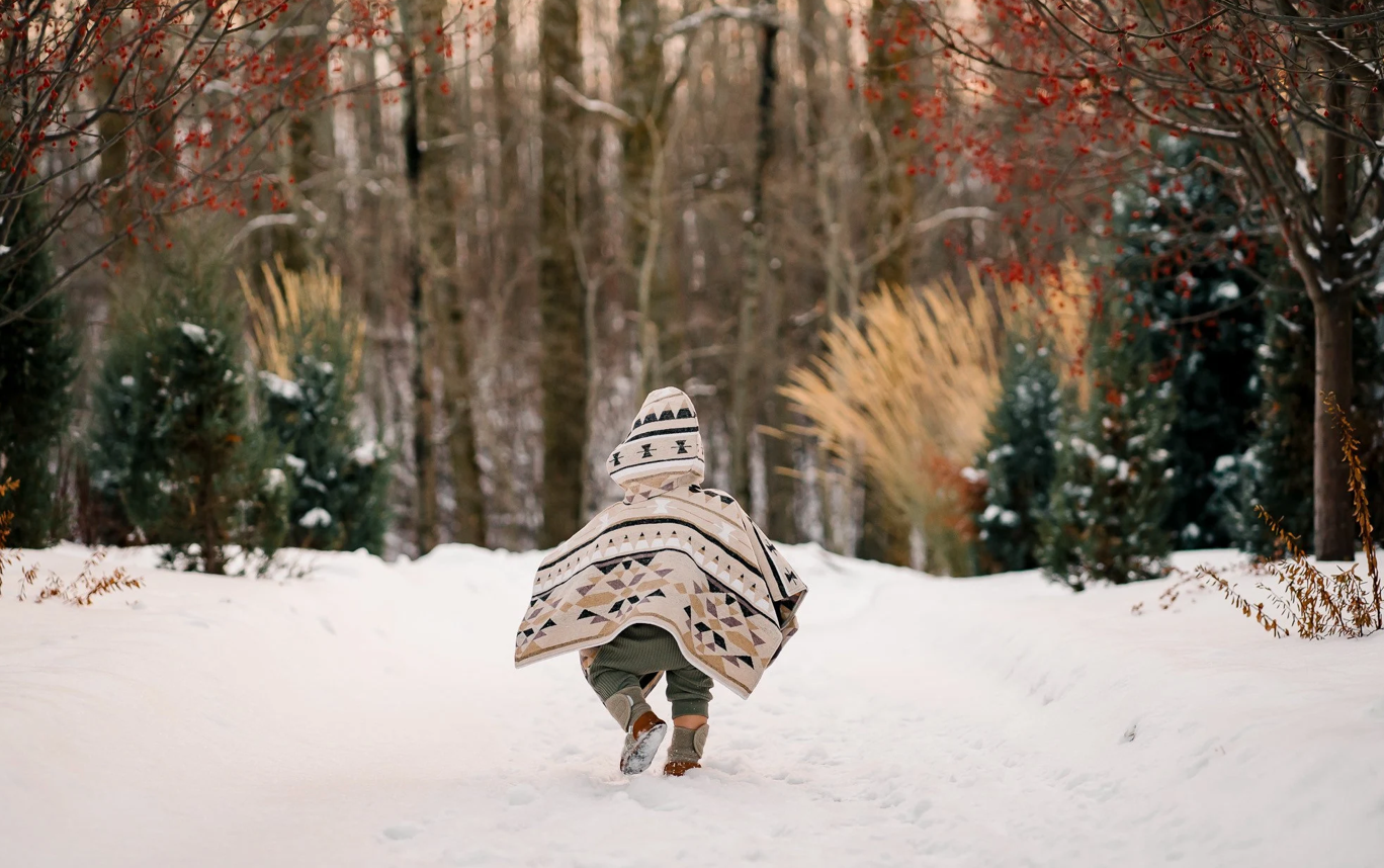 NR MINI PONCHO | SUMMIT