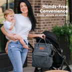NR KEABABIES DIAPER BAG BACK PACK | MYSTIC GRAY