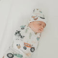 NR COPPER PEARL SWADDLE BLANKET | FARMING JO