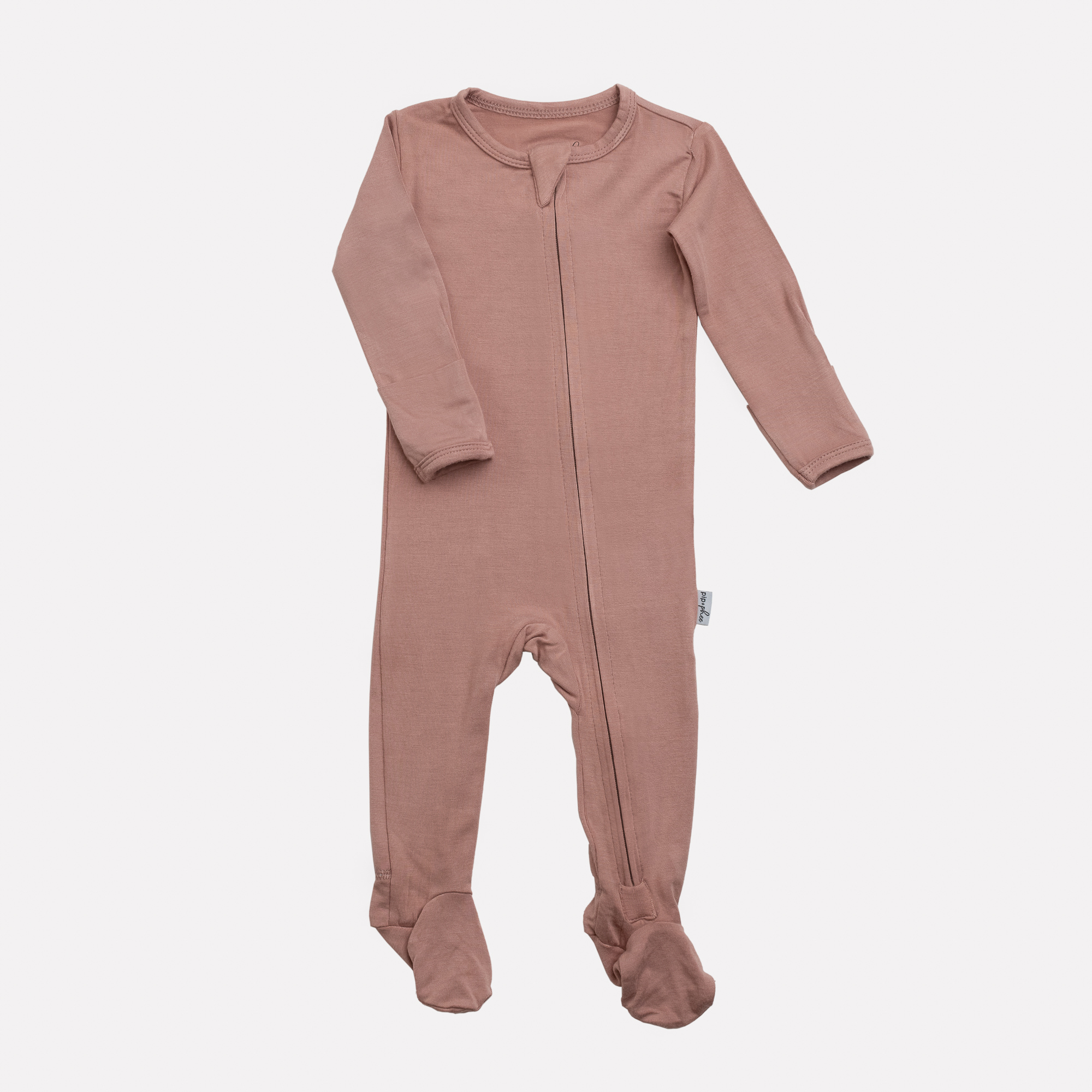 NR PIP + PHEE CRANBERRY CHECK SLEEPER