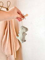 NR BITZY PAL NATURAL PACIFIER PLUSH | COW
