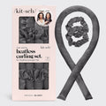 NR KITSCH SATIN HEATLESS CURLING SET | CHARCOAL