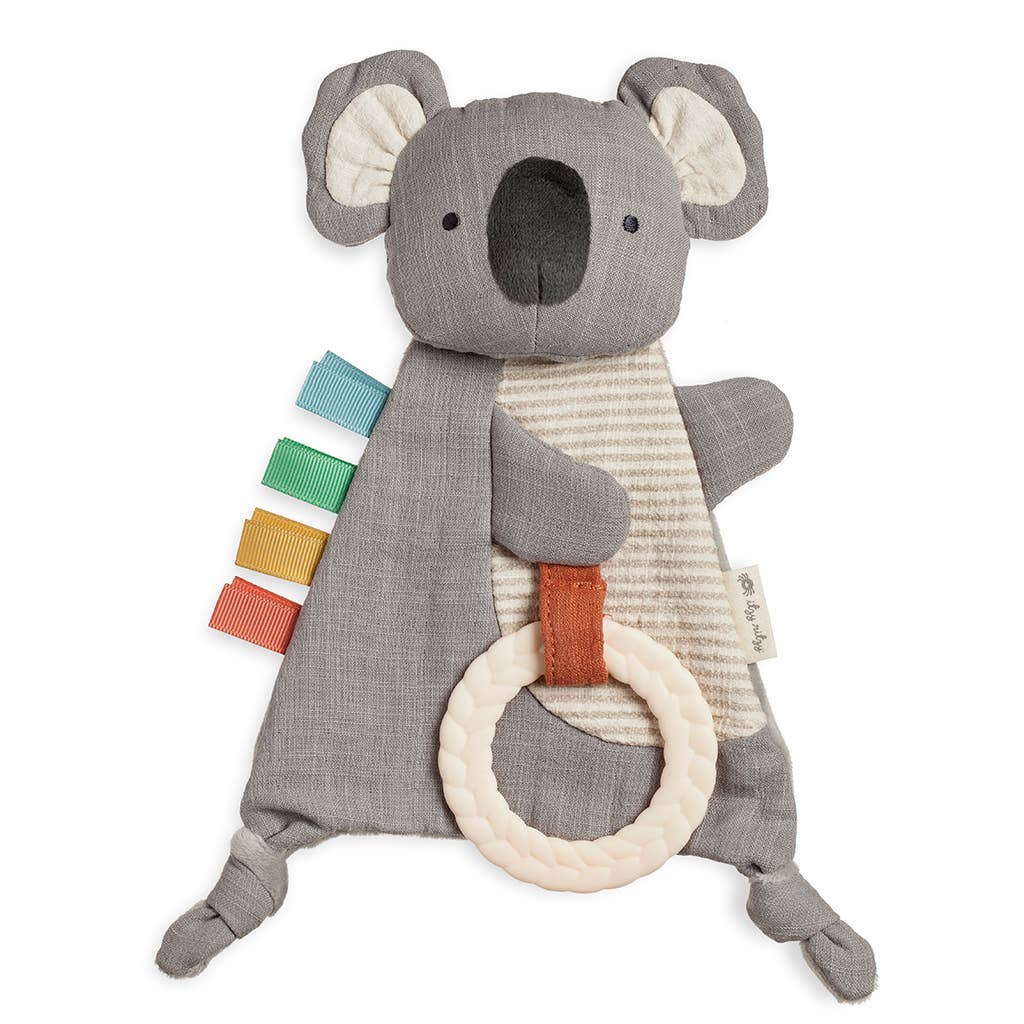 NR BITZY CRINKLE SENSORY TOY TEETHER | MALLARD