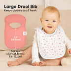 NR KEABABIES 8-PACK HALLO DROOL BIBS | BUTTERFLIES