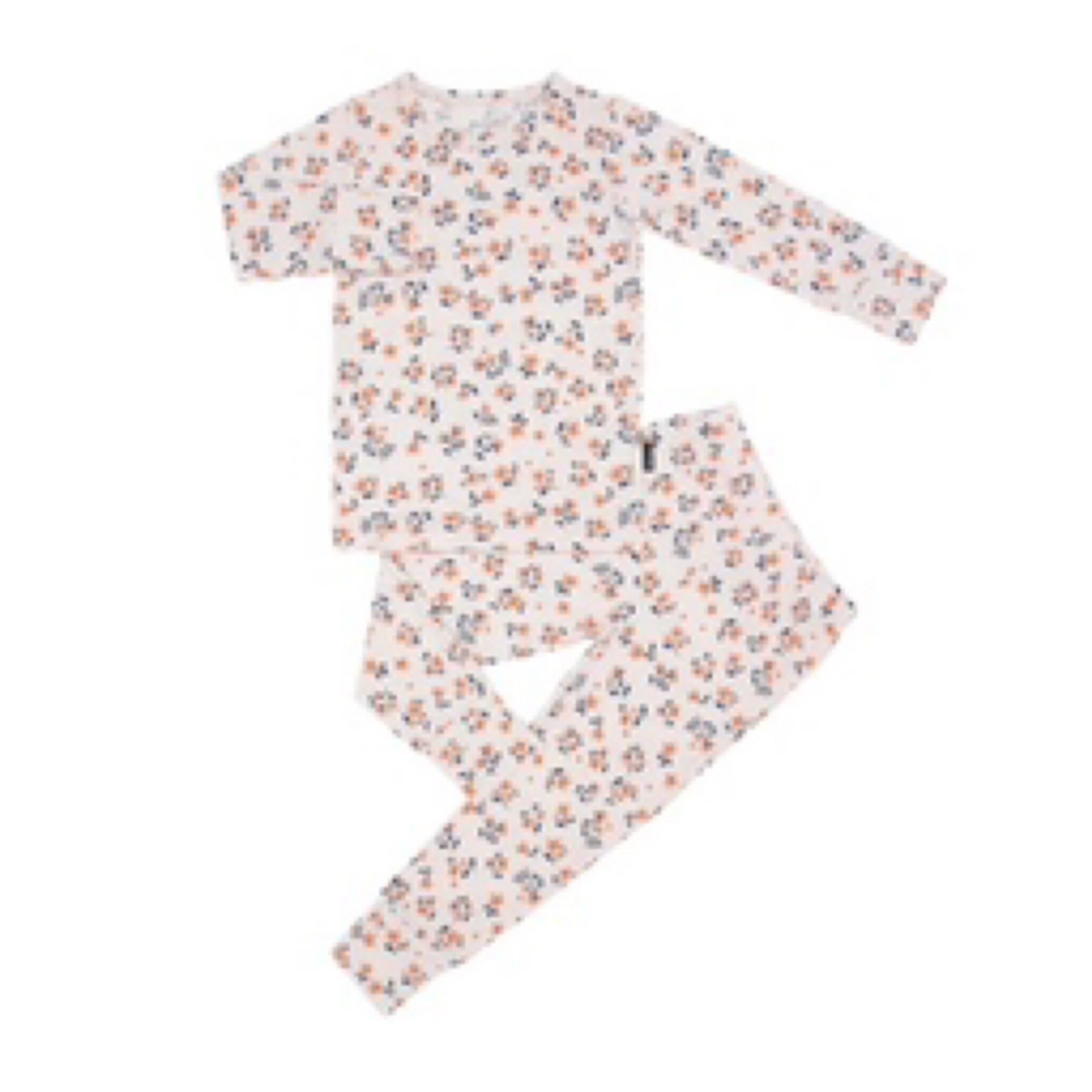 NR BELAN J | LONG SLEEVE PJ SET | PEACHY BLOSSUM